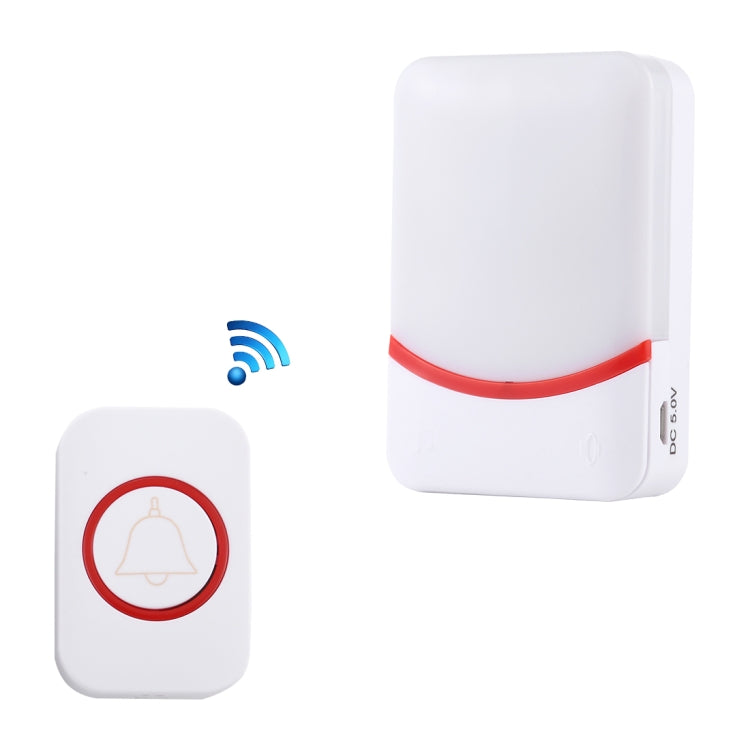 Wireless Doorbell with Remote Control, 38 Ringtones, and Colorful Flashing Lights