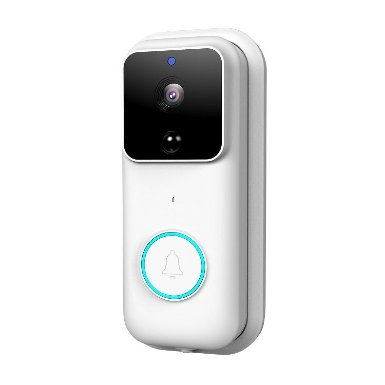 Anytek B60 720P Smart WiFi Video Visual Doorbell with Advanced Security Features (White)