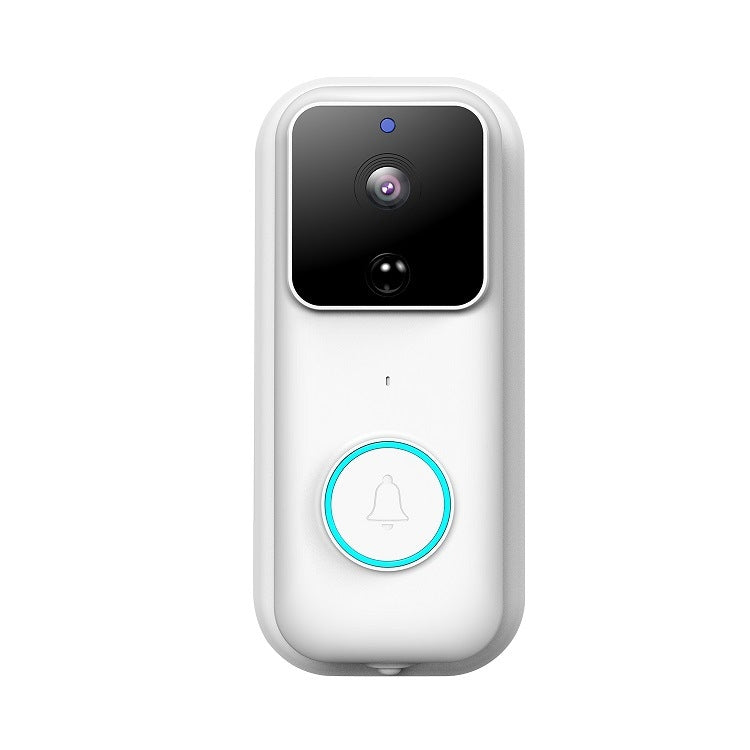 Anytek B60 720P Smart WiFi Video Visual Doorbell with Advanced Security Features (White)
