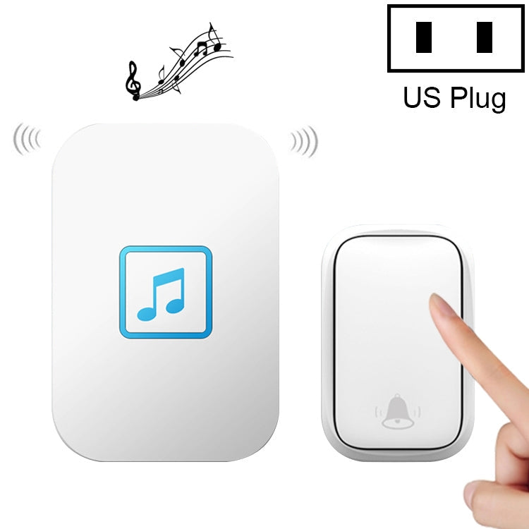 CACAZI FA86 Self-Powered Long-Range Wireless Doorbell with Customizable Options