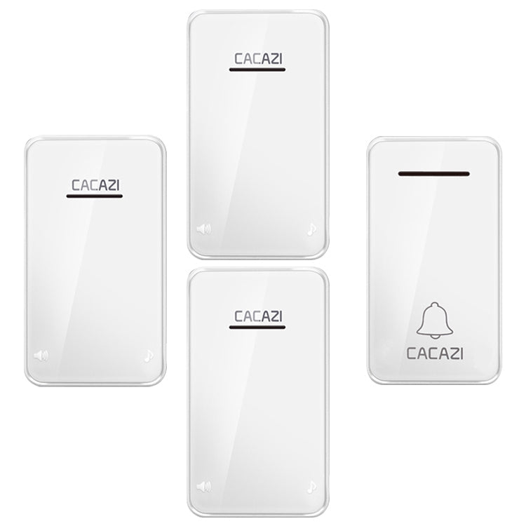Smart Home Wireless Doorbell with Three Receivers and Long-Distance Range