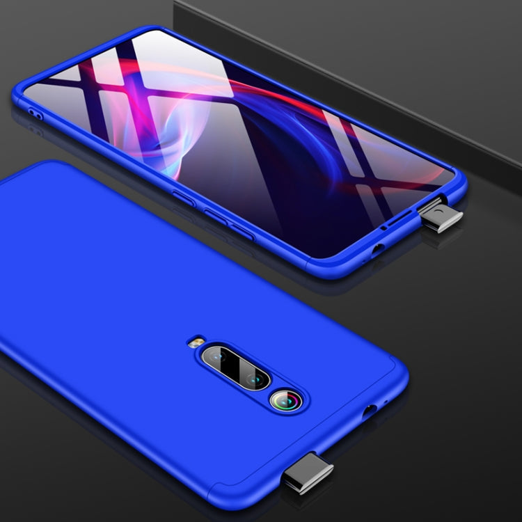 GKK Three Stage Splicing Full Coverage PC Case for Xiaomi Redmi K20 in Blue