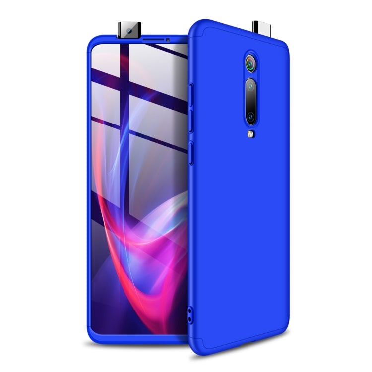 GKK Three Stage Splicing Full Coverage PC Case for Xiaomi Redmi K20 in Blue