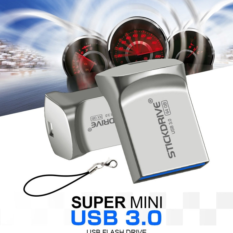 High Speed Waterproof and Shockproof 128GB Metal USB 3.0 StickDrive