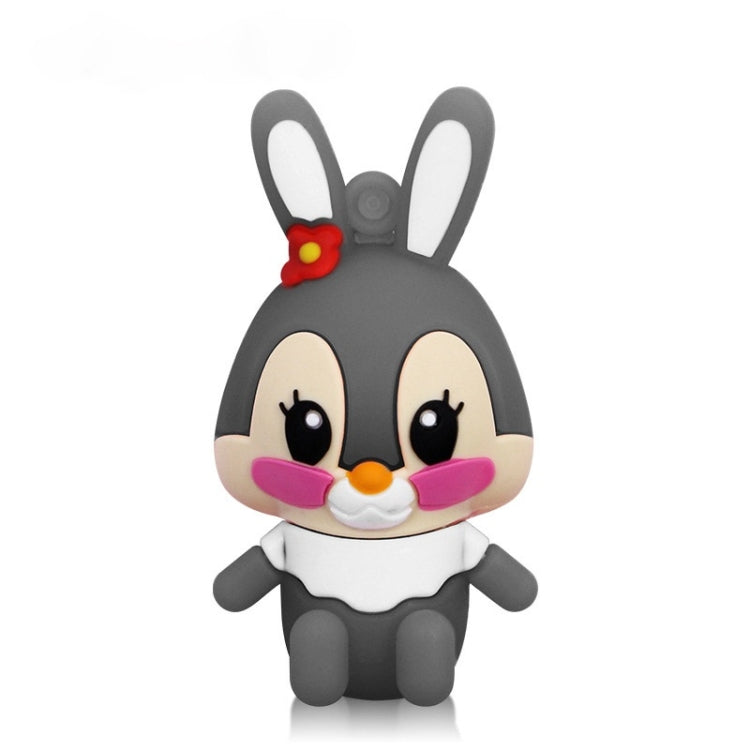 Cute Rabbit 4GB USB 2.0 MicroDrive (Grey)