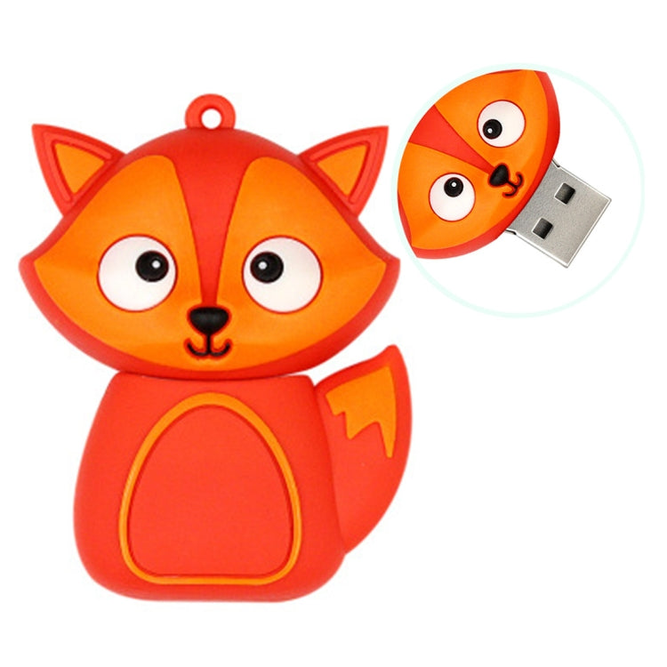 Creative Cute Fox 4GB USB 2.0 MicroDrive