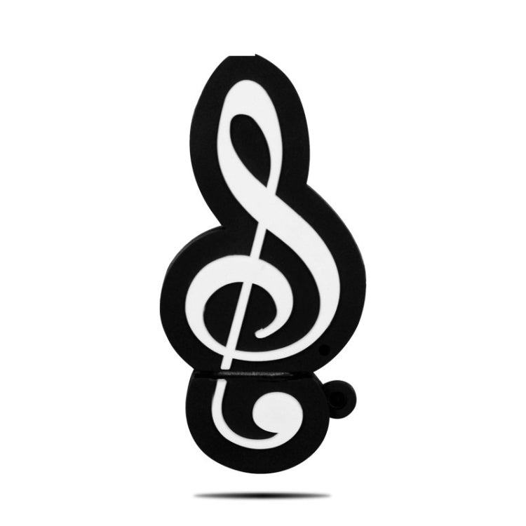 Music Note Silicone 16GB USB 2.0 U Disk