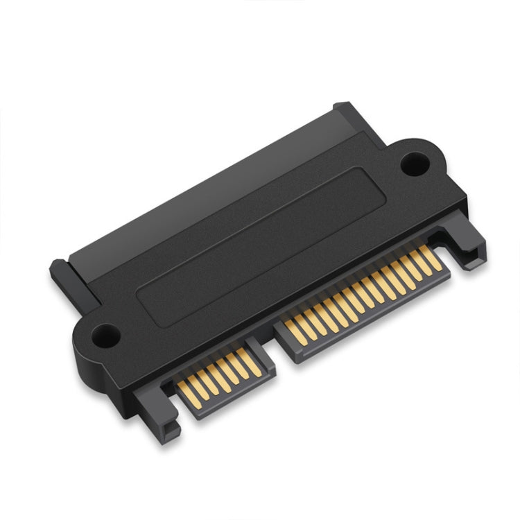 180 Degrees Angle Adapter for Motherboard with SFF-8482 SAS to SATA Conversion