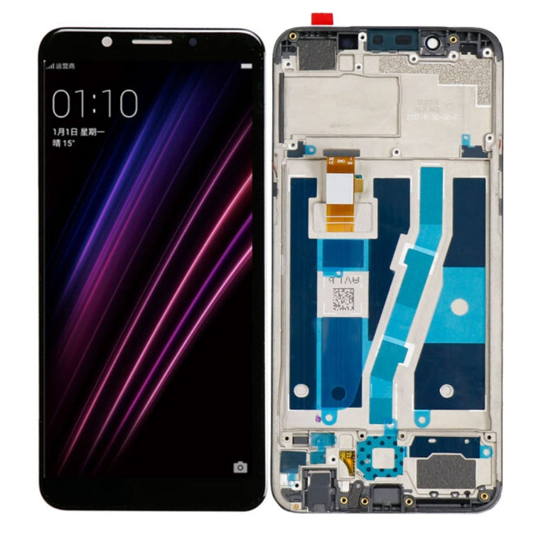 LCD Screen and Digitizer Full Assembly with Frame for OPPO A1 - Complete Device Rejuvenation