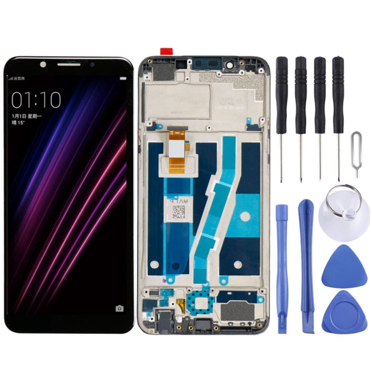 LCD Screen and Digitizer Full Assembly with Frame for OPPO A1 - Complete Device Rejuvenation