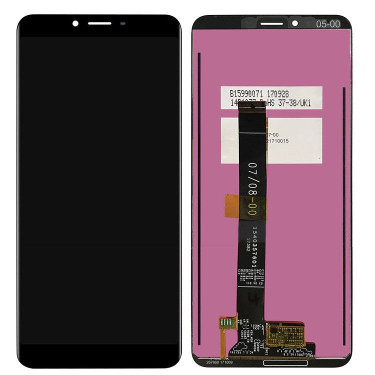 Meizu E3 Black LCD Screen and Digitizer Full Assembly